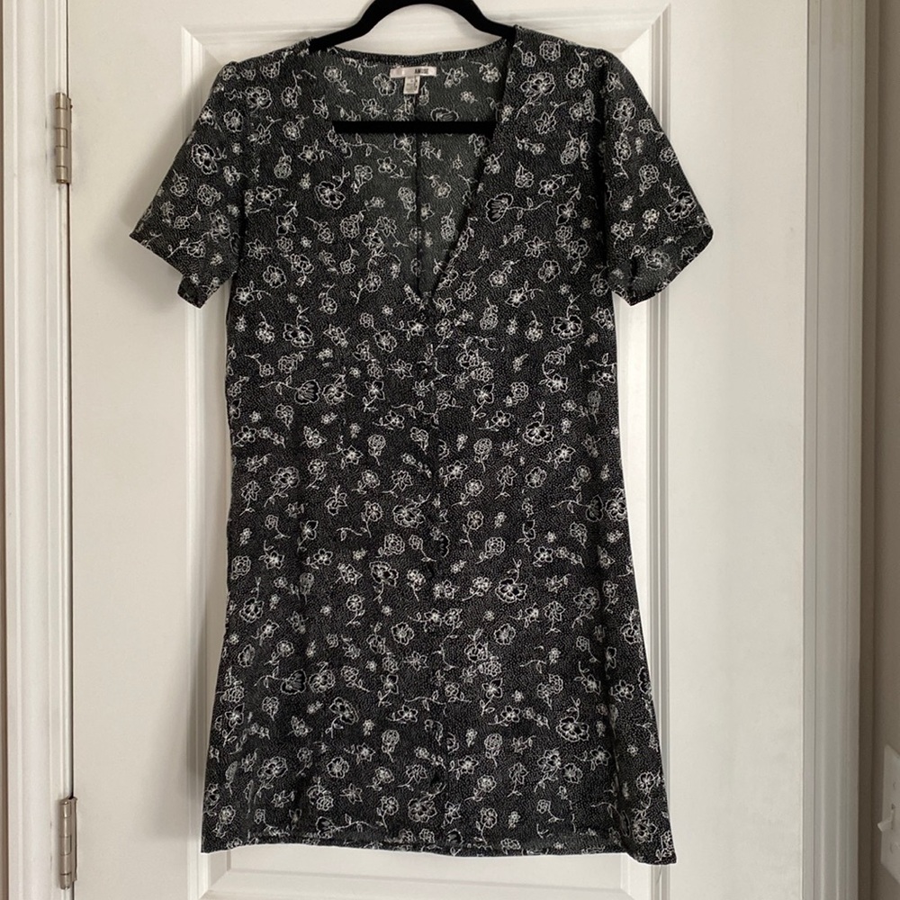 Floral Button Down Dress